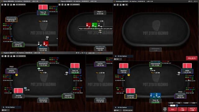 1obsterpizza playing Poker - Live Casino Stream
