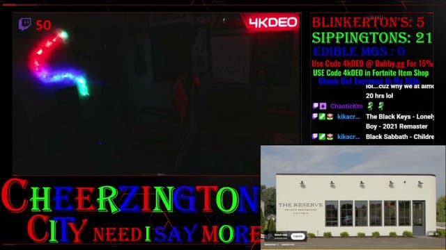 4kDEO playing Just Chatting - Live Casino Stream