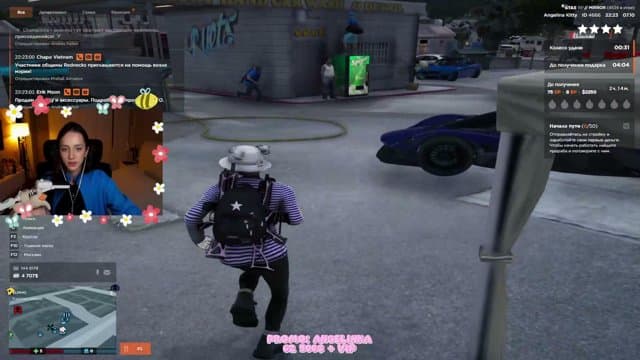 7ANGELINKA playing Grand Theft Auto V - Live Casino Stream