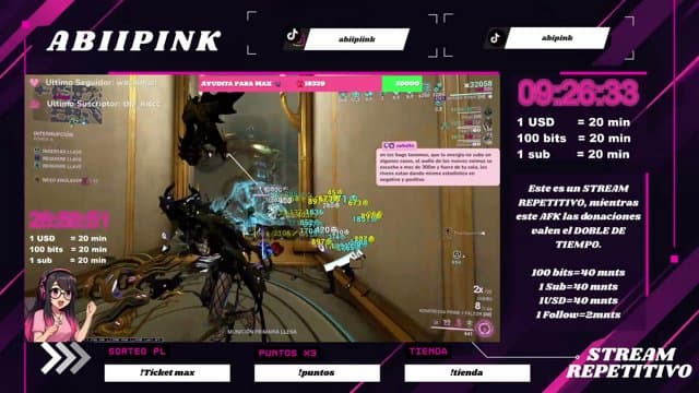 AbiiPinK playing Warframe - Live Casino Stream