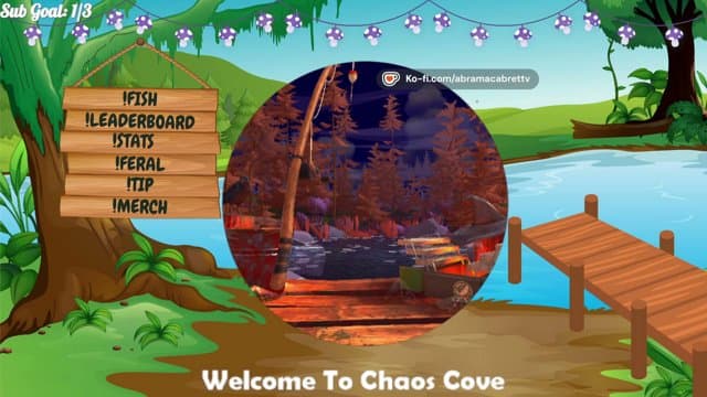 Abramacabre playing LurkBait Twitch Fishing - Live Casino Stream