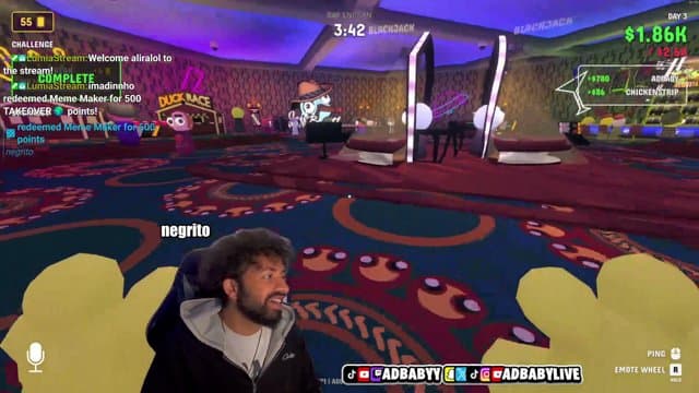 ADBABYY playing Gamble With Your Friends - Live Casino Stream