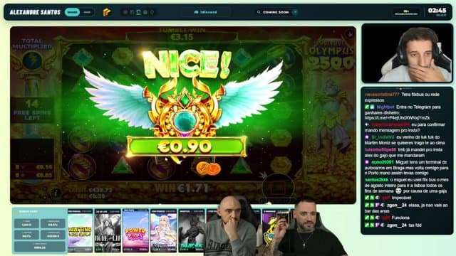 alexandresantos_comedy playing Slots - Live Casino Stream