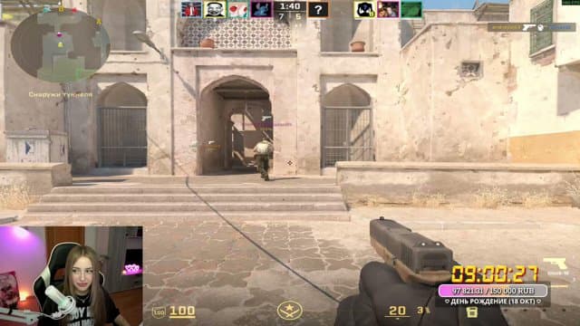 ANASTASIVVA playing Counter-Strike - Live Casino Stream