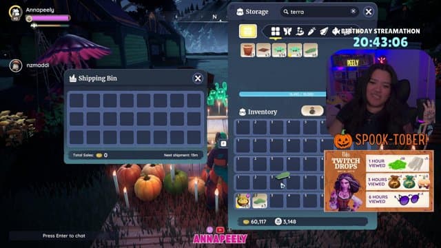 AnnaPeely playing Palia - Live Casino Stream