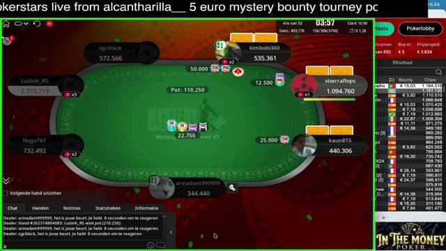 arinadam999999 playing Poker Online: Texas Holdem - Live Casino Stream