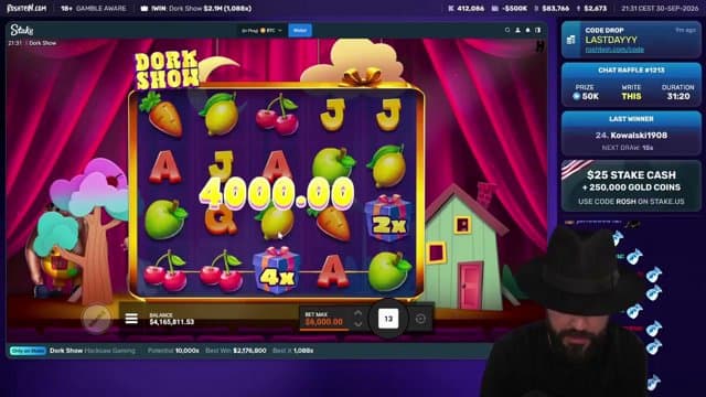 artiemckinley playing Slots - Live Casino Stream