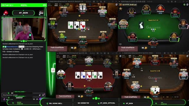 AT_won playing Poker - Live Casino Stream