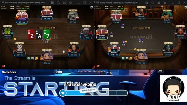 atkchannel playing Poker Night at the Inventory - Live Casino Stream