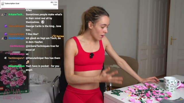 AvvaBallerinaOfficial playing Just Chatting - Live Casino Stream