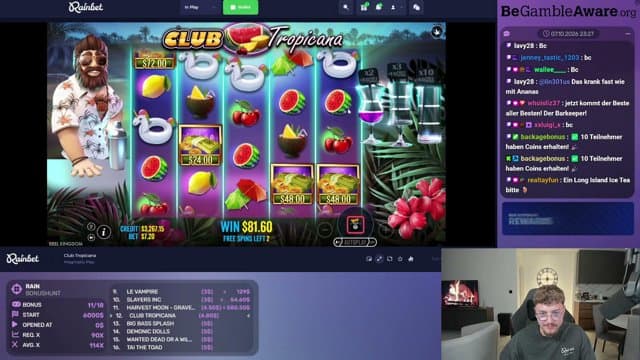 BackAge37 playing Slots - Live Casino Stream