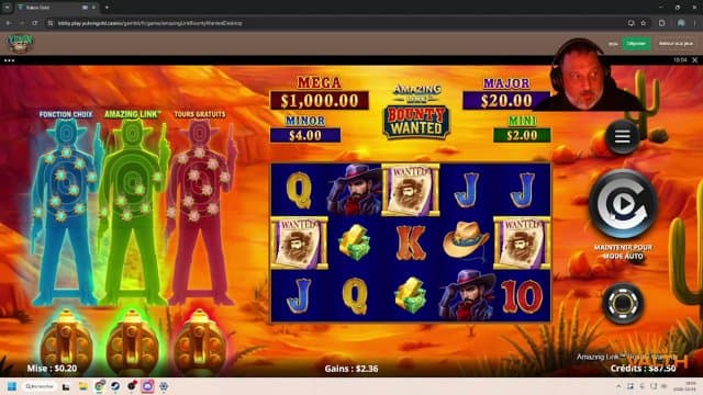 badlemauvais playing Slots - Live Casino Stream