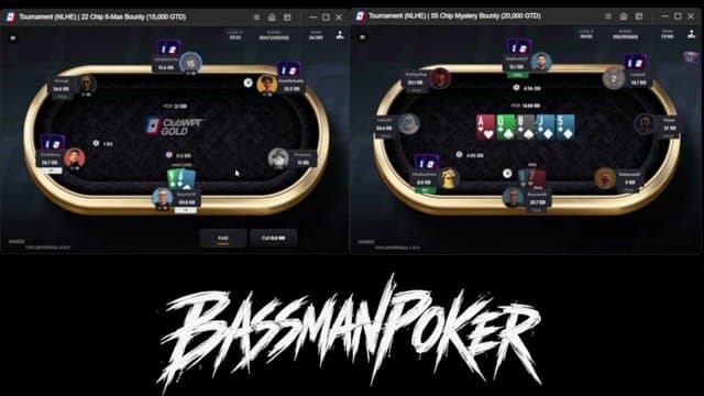 bassmanpoker playing Poker - Live Casino Stream