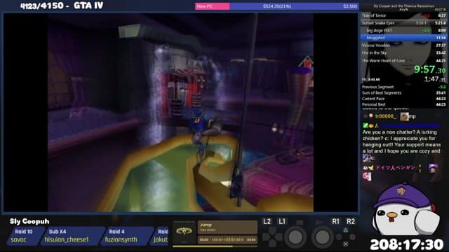 bigCHICKENATOR playing Sly Cooper and the Thievius Raccoonus - Live Casino Stream