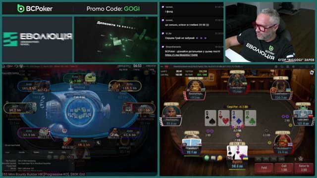 BigGOGI playing Poker - Live Casino Stream