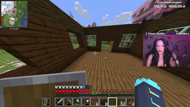 bombcia playing Minecraft - Live Casino Stream