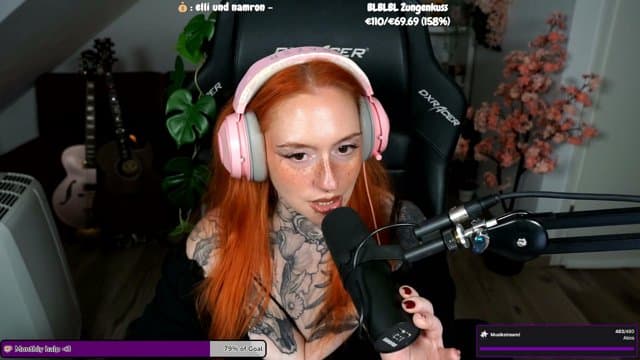 Bonnie_Kupfergold playing Music - Live Casino Stream