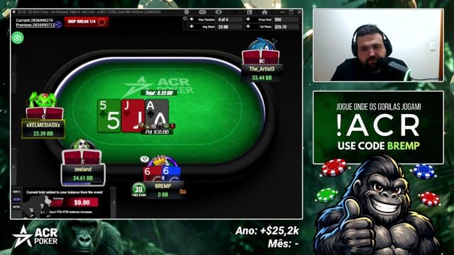 bremp555 playing Poker - Live Casino Stream