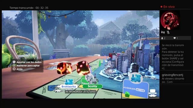 broklaorka playing Monopoly - Live Casino Stream