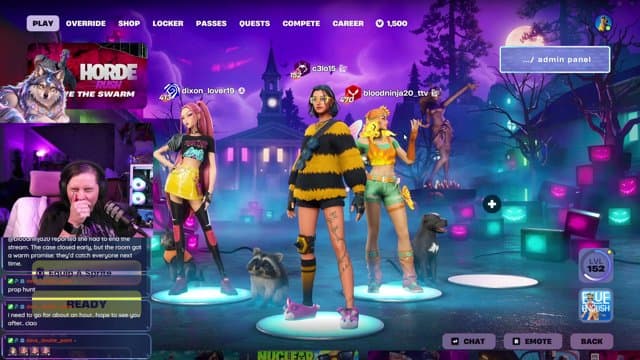 C3LO_th3_GR3AT playing Fortnite - Live Casino Stream