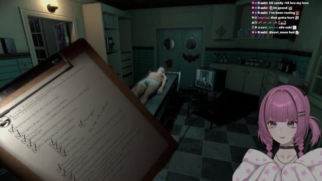 Candy playing The Mortuary Assistant - Live Casino Stream