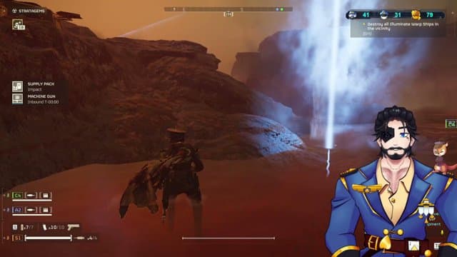CaptainSlicerax playing HELLDIVERS 2 - Live Casino Stream