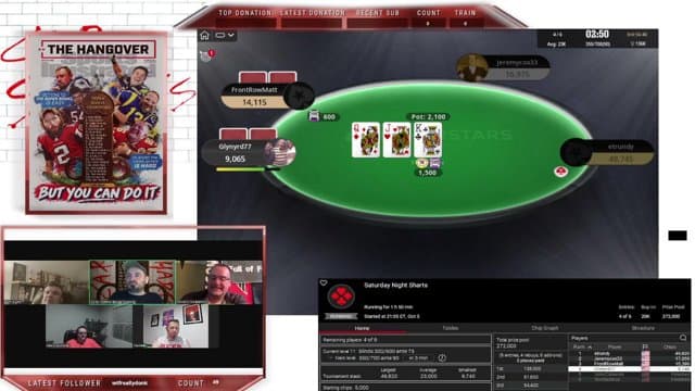 cardsharts playing Poker - Live Casino Stream