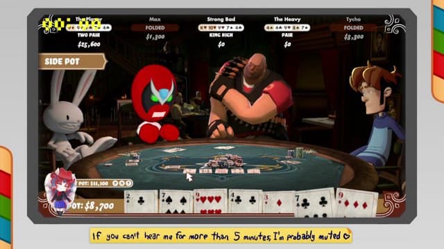 CaryNumerous playing Poker Night at the Inventory - Live Casino Stream