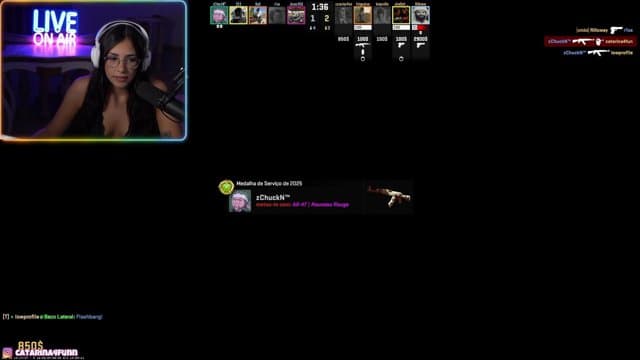 Catarina4Fun playing Counter-Strike - Live Casino Stream