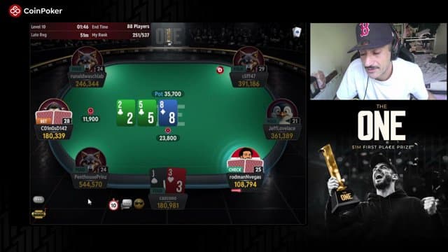 cazcooo playing Poker - Live Casino Stream