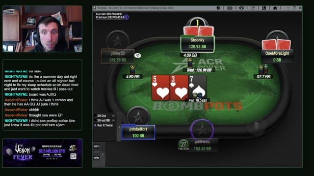 CeegeePoker playing Poker - Live Casino Stream