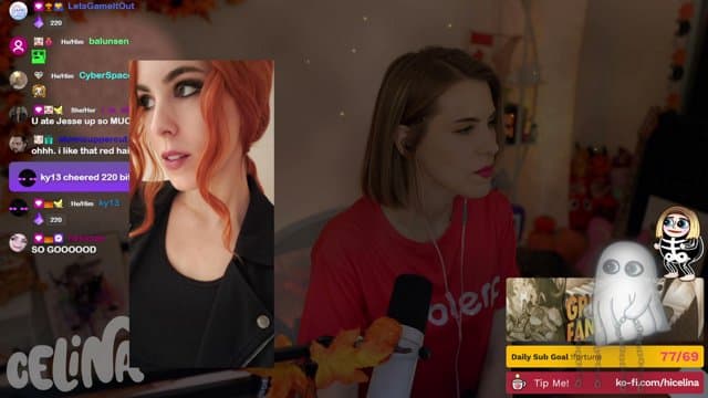 Celina playing Just Chatting - Live Casino Stream