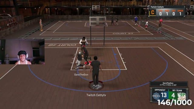 Cettytv playing NBA 2K17 - Live Casino Stream