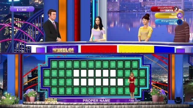 ChaosKittenNZ playing Wheel of Fortune - Live Casino Stream
