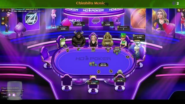 chimbitamusic playing HD Poker - Live Casino Stream