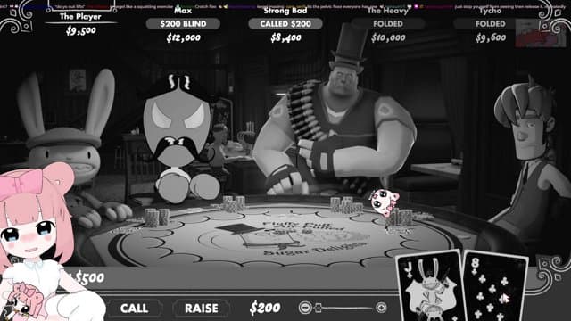 chromuchromu playing Poker Night at the Inventory - Live Casino Stream