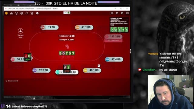 ChunchoPoker playing Poker - Live Casino Stream