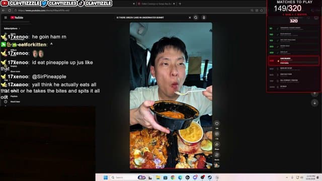 Claytizzle playing Just Chatting - Live Casino Stream