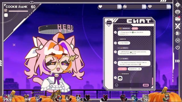 CookieHana playing Just Chatting - Live Casino Stream
