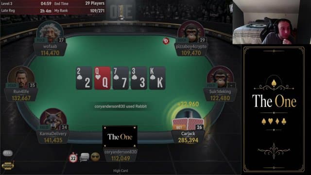 coryanderson830 playing Slots - Live Casino Stream