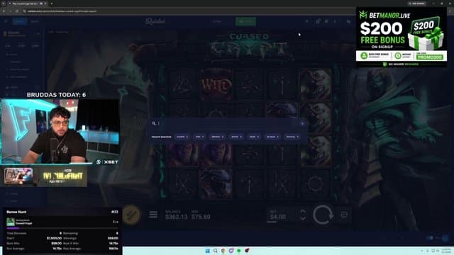 cringespin playing Slots - Live Casino Stream