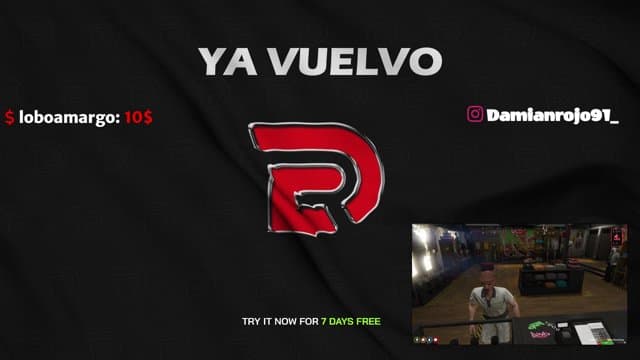 Damianrojo91 playing REMATCH - Live Casino Stream
