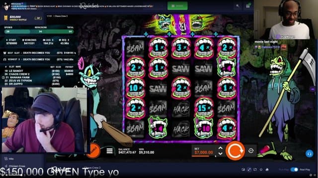 Dankquan playing Deadlock - Live Casino Stream