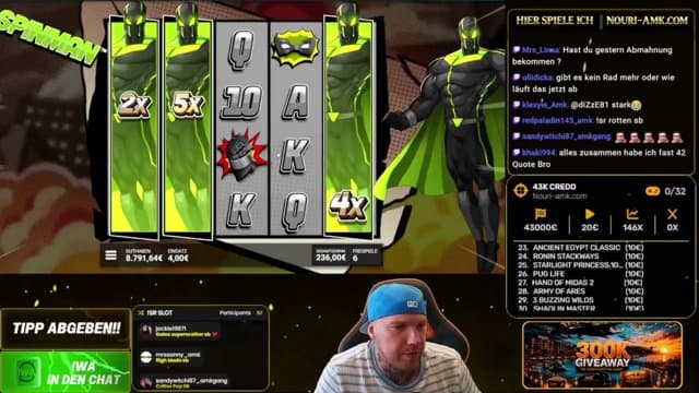 dauerdreher playing Slots - Live Casino Stream