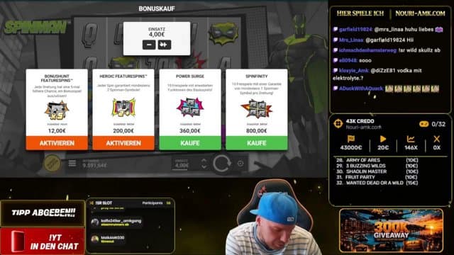 dauerspinner playing Slots - Live Casino Stream