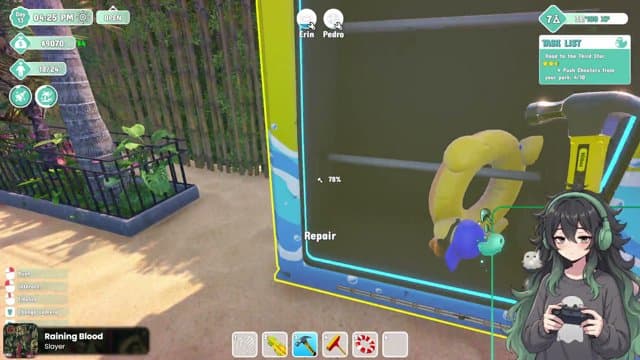 DeeLozzie playing Waterpark Simulator - Live Casino Stream