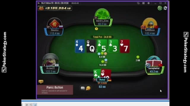 dePokerStrategy playing Poker - Live Casino Stream