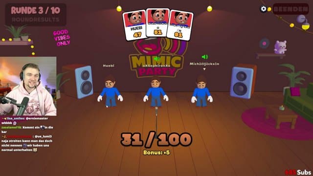 DerUmlautmann playing Mimic Party - Live Casino Stream