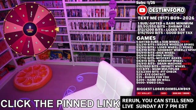 destinyfomo playing Just Chatting - Live Casino Stream