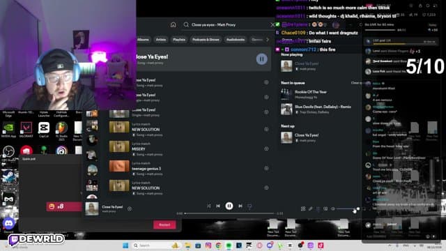 dewrld playing Just Chatting - Live Casino Stream
